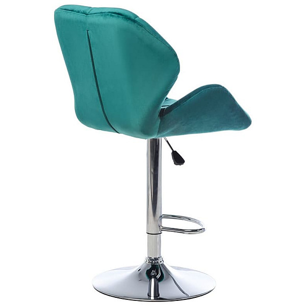Барный стул Vetro Mebel B-71 Изумрудный велюр-4