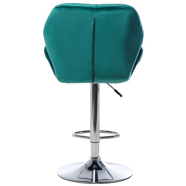 Барный стул Vetro Mebel B-71 Изумрудный велюр-5