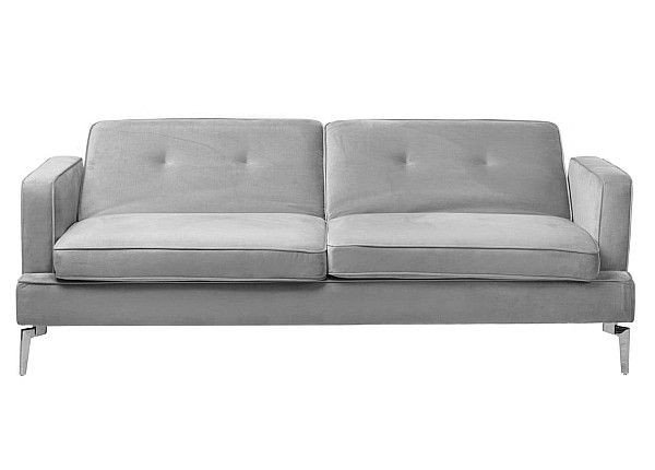 Софа раскладная Vetro Mebel Амели Платиновый-серебро-4