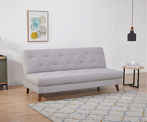 Софа раскладная Vetro Mebel Сантино Серебристый-0