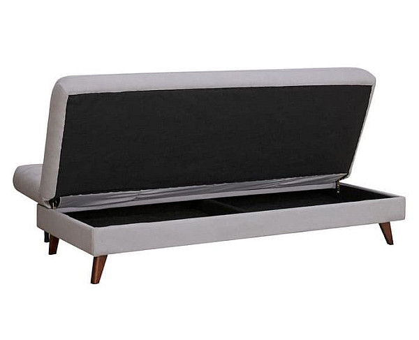 Софа раскладная Vetro Mebel Сантино Серебристый-7