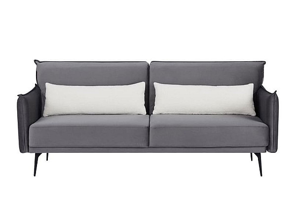 Софа розкладна Vetro Mebel Пачо Вугільний велюр-1