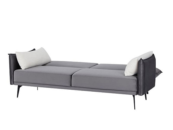 Софа розкладна Vetro Mebel Пачо Вугільний велюр-4