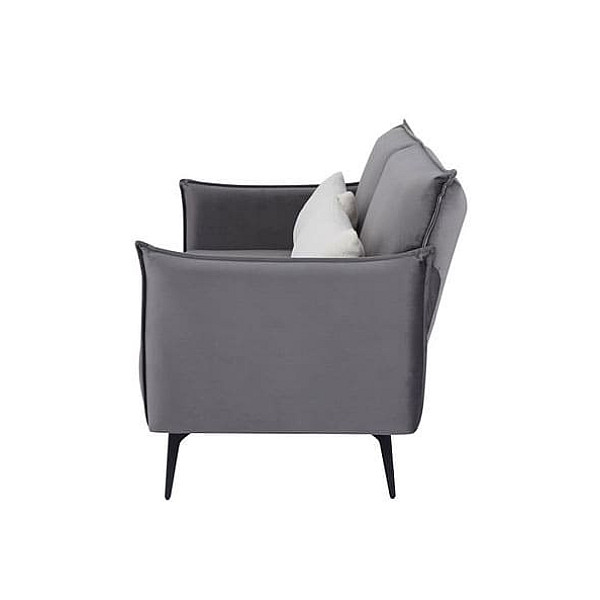 Софа розкладна Vetro Mebel Пачо Вугільний велюр-5