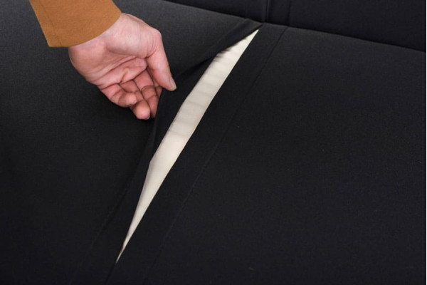 Софа раскладная Vetro Mebel Моррис Черний-белый ткань-10