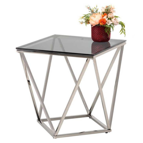 Журнальний стіл Vetro Mebel CP-2 Тоноване - срібло-4