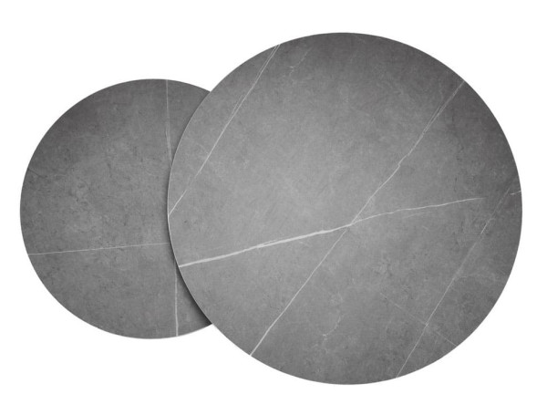 Комплект журнальних столів Vetro Mebel CT-35 Лоренза петра грей-чорний-10