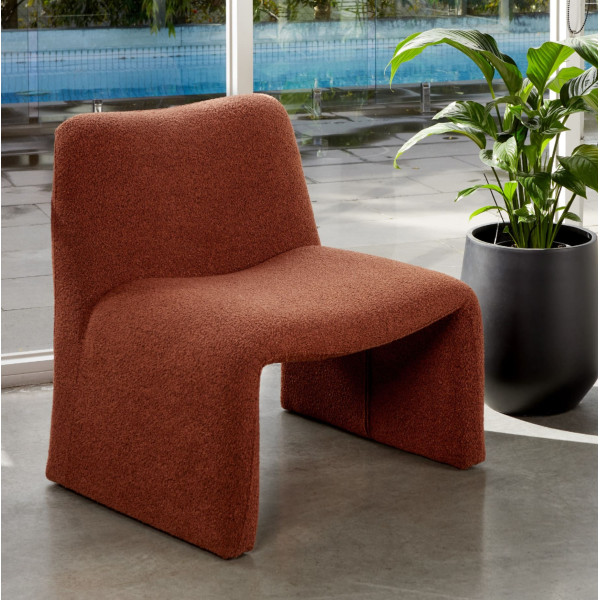 Крісло Vetro Mebel Ромео Теракотовий тканина-0