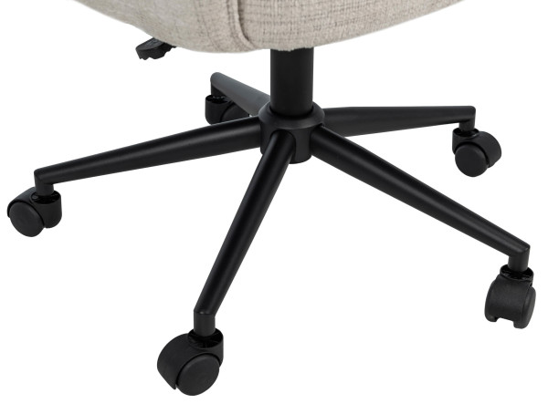 Офісне крісло Vetro Mebel O-10 Кремовий штиль/чорний-12