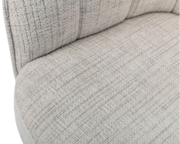 Офісне крісло Vetro Mebel O-10 Кремовий штиль/чорний-11