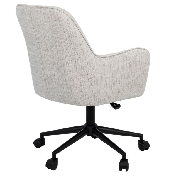 Офісне крісло Vetro Mebel O-10 Кремовий штиль/чорний-5