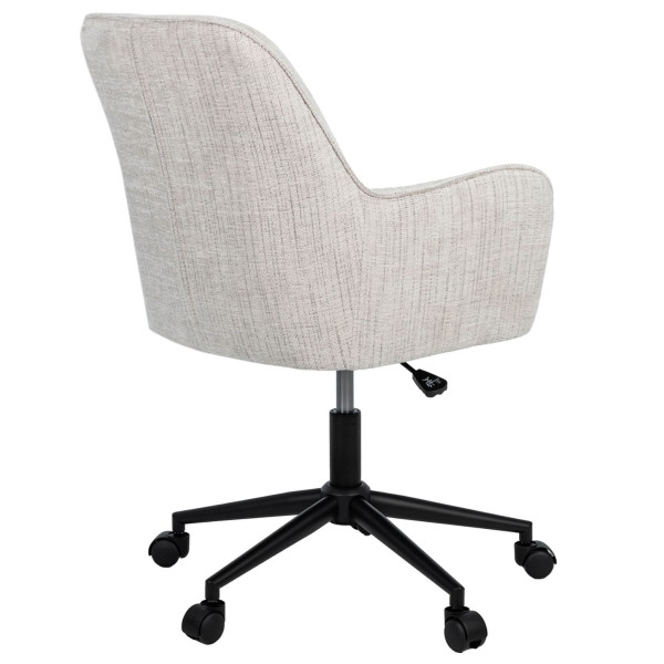 Офісне крісло Vetro Mebel O-10 Кремовий штиль/чорний-6