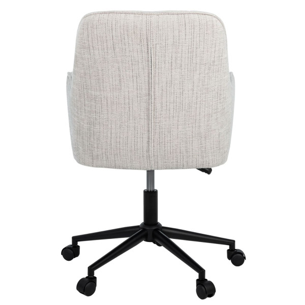 Офісне крісло Vetro Mebel O-10 Кремовий штиль/чорний-8