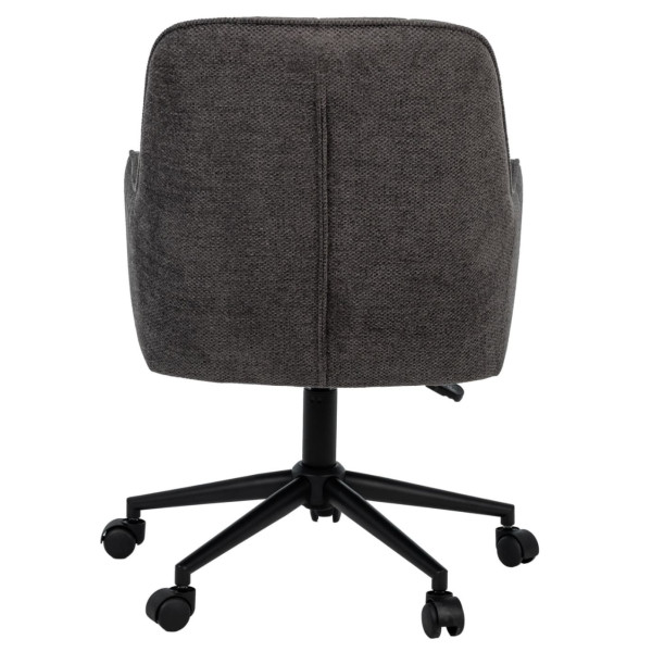 Офісне крісло Vetro Mebel O-10 Темний графіт/чорний-6