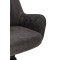 Офісне крісло Vetro Mebel O-10 Темний графіт/чорний-11-thumb