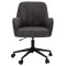 Офісне крісло Vetro Mebel O-10 Темний графіт/чорний-2-thumb