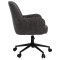 Офісне крісло Vetro Mebel O-10 Темний графіт/чорний-4-thumb