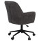 Офісне крісло Vetro Mebel O-10 Темний графіт/чорний-5-thumb