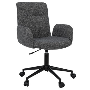 Офісне крісло Vetro Mebel O-15 Сірий маренго/чорний