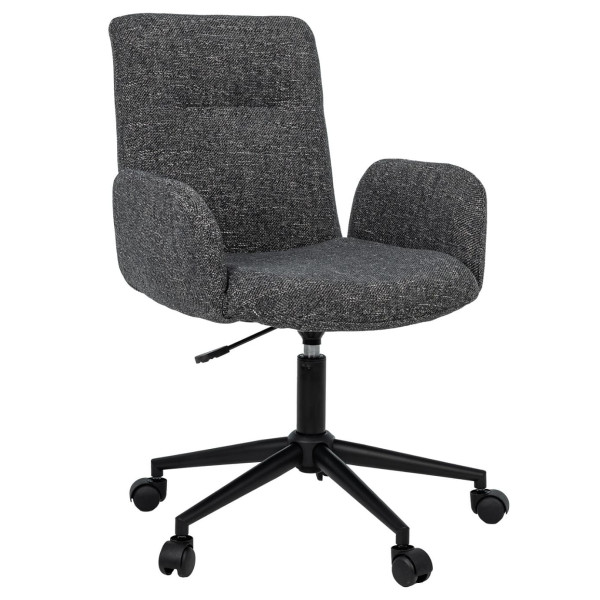 Офісне крісло Vetro Mebel O-15 Сірий маренго/чорний-0