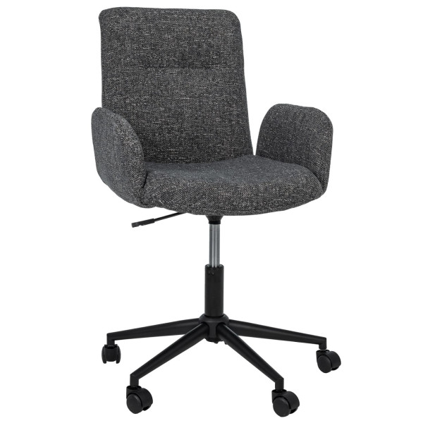 Офісне крісло Vetro Mebel O-15 Сірий маренго/чорний-1