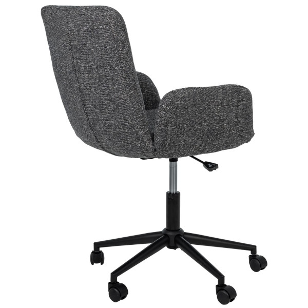 Офісне крісло Vetro Mebel O-15 Сірий маренго/чорний-5