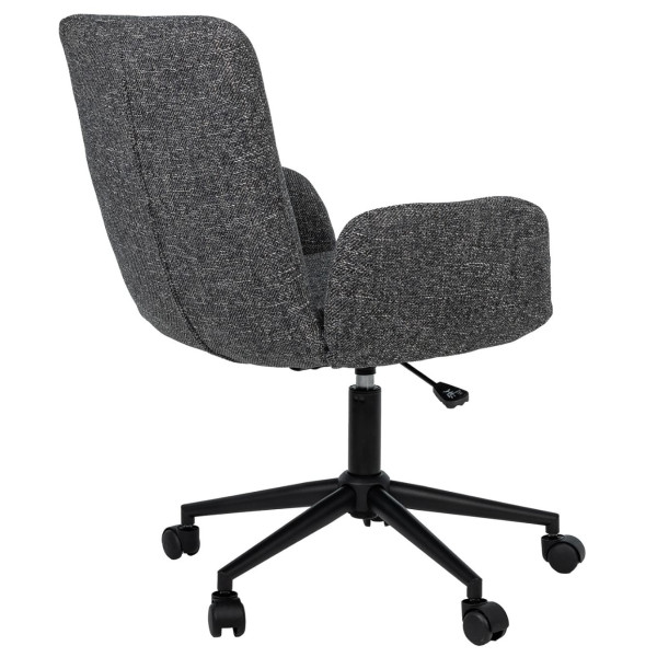 Офісне крісло Vetro Mebel O-15 Сірий маренго/чорний-4