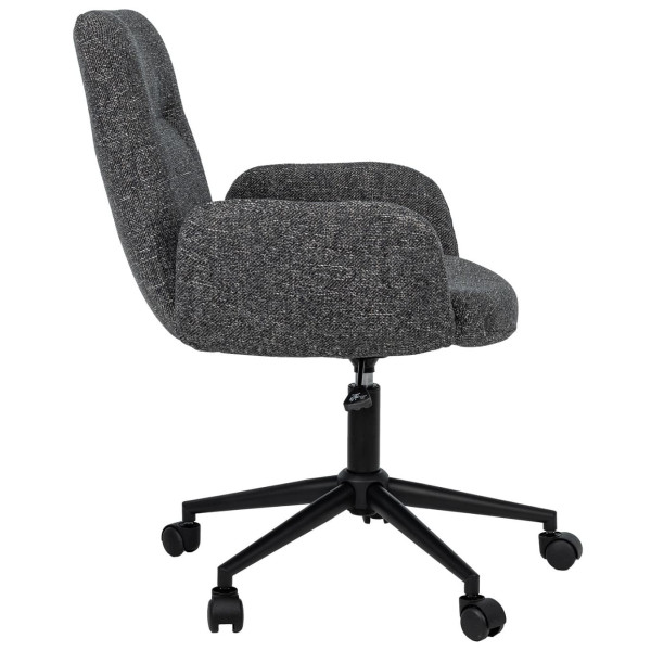 Офісне крісло Vetro Mebel O-15 Сірий маренго/чорний-3