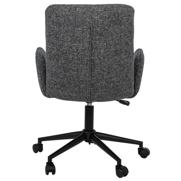 Офісне крісло Vetro Mebel O-15 Сірий маренго/чорний-6