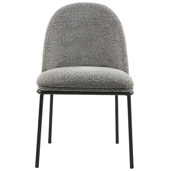 Стілець Vetro Mebel M-110 Сірий тканина букле-3