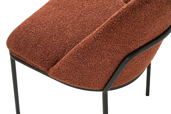 Стілець Vetro Mebel M-110 Теракотовий тканина букле-13