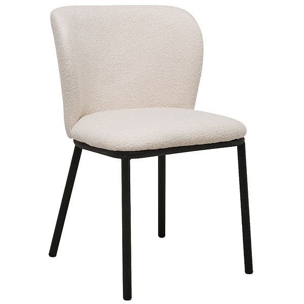 Стілець Vetro Mebel M-140 Айворі Тканина Букле-0