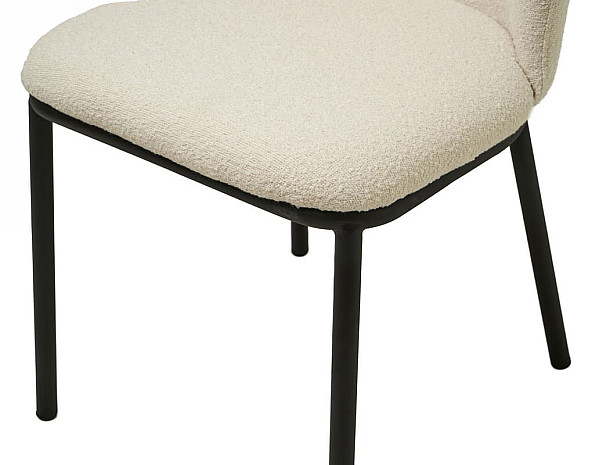 Стілець Vetro Mebel M-140 Айворі Тканина Букле-13