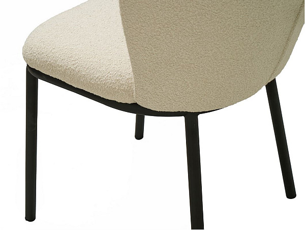 Стілець Vetro Mebel M-140 Айворі Тканина Букле-14