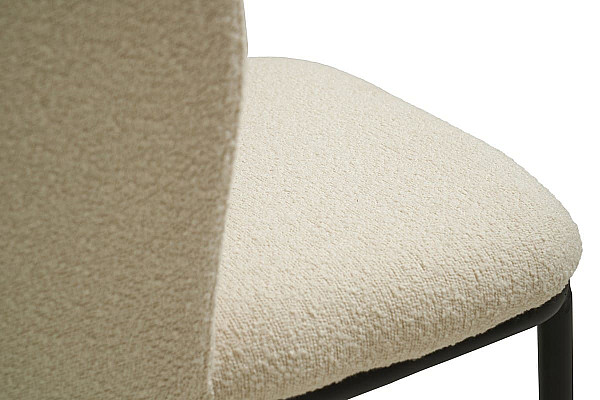 Стілець Vetro Mebel M-140 Айворі Тканина Букле-11