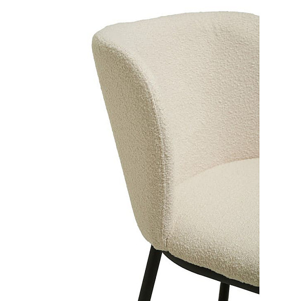 Стілець Vetro Mebel M-140 Айворі Тканина Букле-12