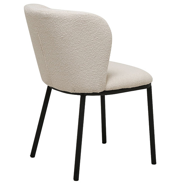 Стілець Vetro Mebel M-140 Айворі Тканина Букле-8