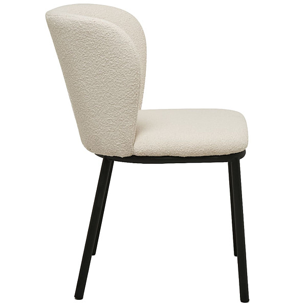 Стілець Vetro Mebel M-140 Айворі Тканина Букле-7