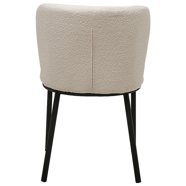 Стілець Vetro Mebel M-140 Айворі Тканина Букле-9