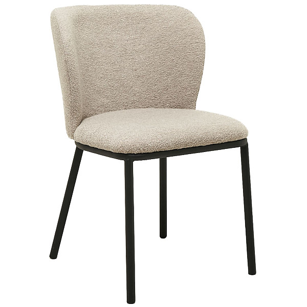 Стілець Vetro Mebel M-140 Білий пісок Тканина Букле-0