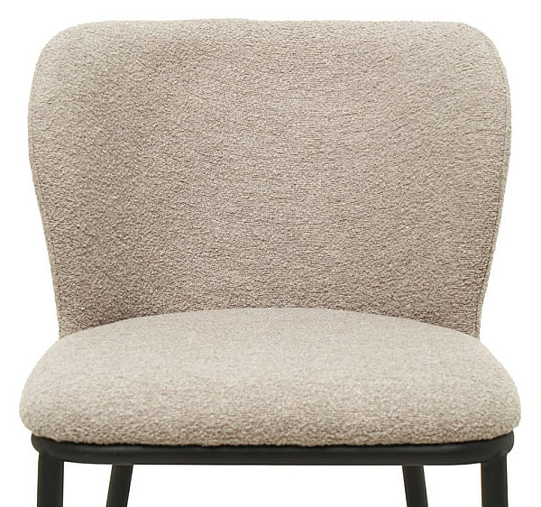 Стілець Vetro Mebel M-140 Білий пісок Тканина Букле-12