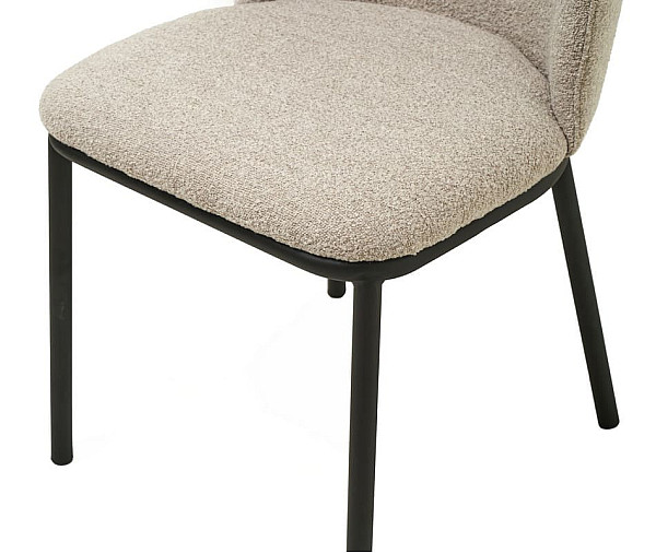 Стілець Vetro Mebel M-140 Білий пісок Тканина Букле-15