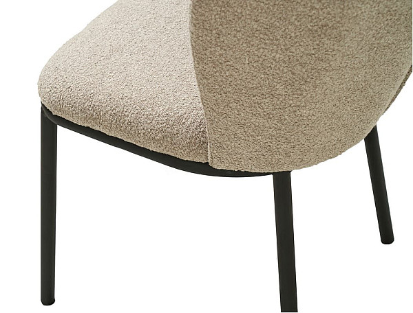 Стілець Vetro Mebel M-140 Білий пісок Тканина Букле-16