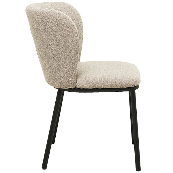 Стілець Vetro Mebel M-140 Білий пісок Тканина Букле-9