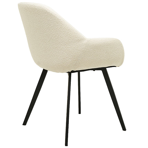 Стілець Vetro Mebel M-160 Айворі Тканина Букле-9