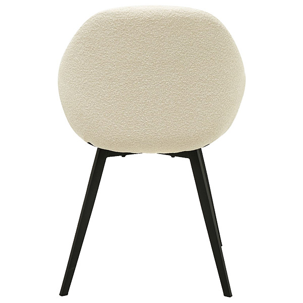 Стілець Vetro Mebel M-160 Айворі Тканина Букле-10