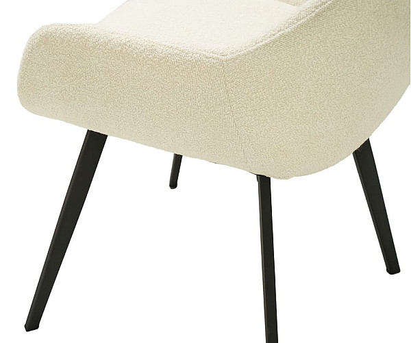 Стілець Vetro Mebel M-160 Айворі Тканина Букле-15