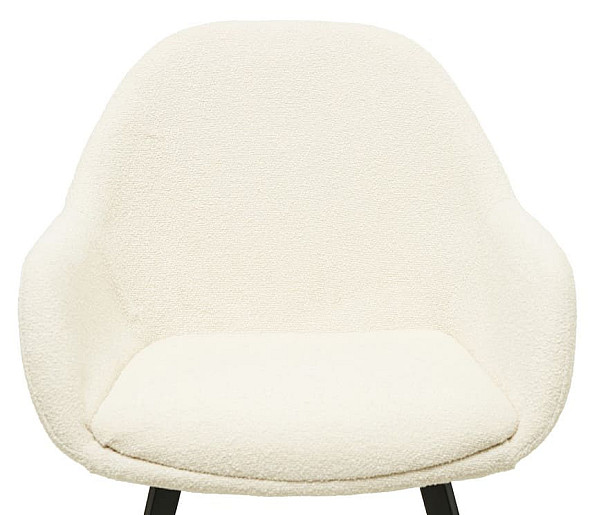 Стілець Vetro Mebel M-160 Айворі Тканина Букле-11