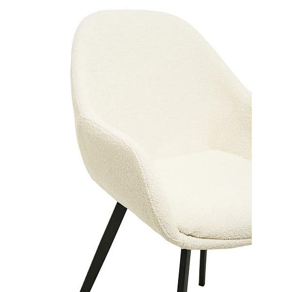 Стілець Vetro Mebel M-160 Айворі Тканина Букле-14