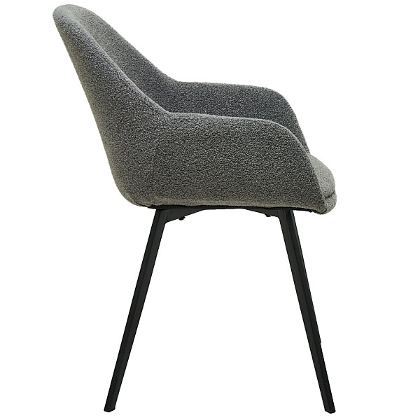 Стул Vetro Mebel M-160 Серый Ткань Букле-4